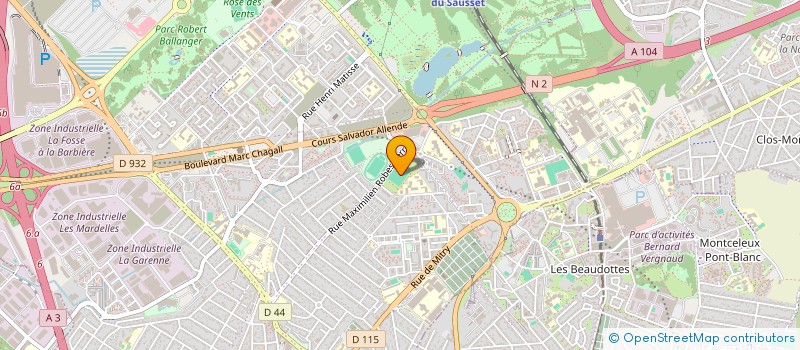 localisation de l'entreprise MONSIEUR HASSANE BENHAMNA à AULNAY-SOUS-BOIS
