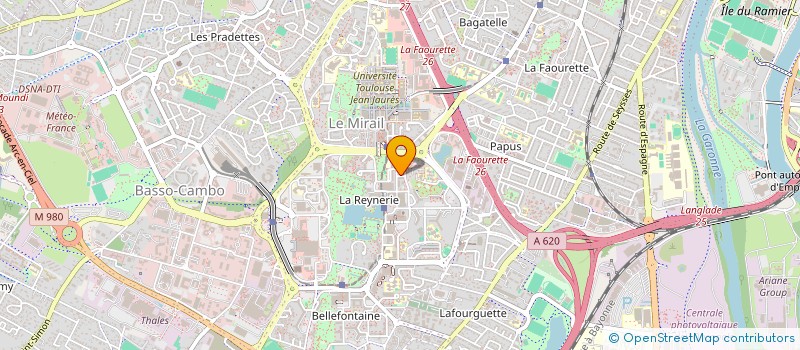 localisation de l'entreprise MONSIEUR HASSANE BOUJEMAOUI MAHDAOUI  TOULOUSE