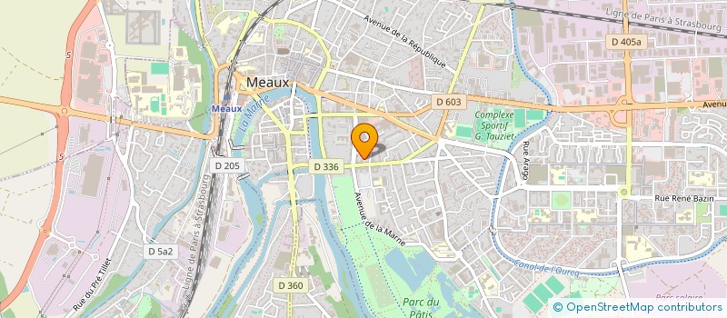 localisation de l'entreprise MONSIEUR HASSANE COULIBALY à MEAUX