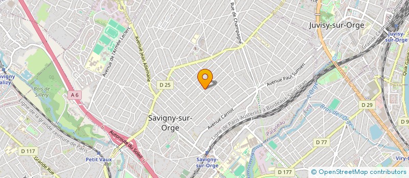 localisation de l'entreprise MONSIEUR HASSANE DRIF à SAVIGNY-SUR-ORGE
