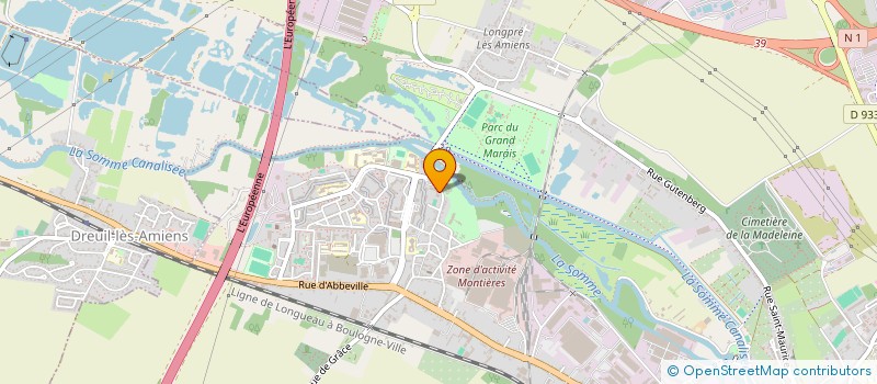 localisation de l'entreprise MONSIEUR HASSANE KADI  AMIENS