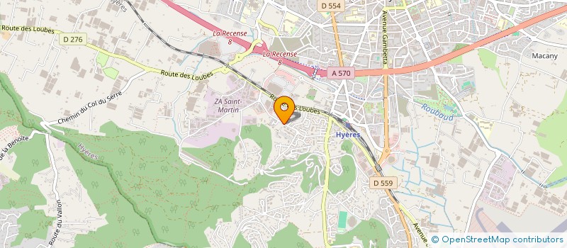 localisation de l'entreprise MONSIEUR HASSANE KHALLOUFI à HYERES