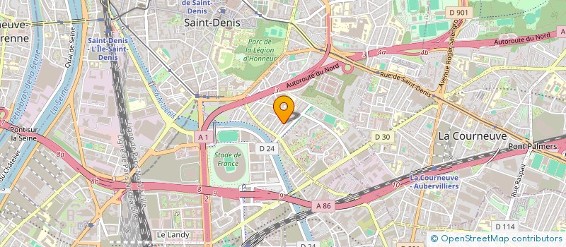 localisation de l'entreprise MONSIEUR HASSANE MEZGANE MEZGANE à SAINT-DENIS