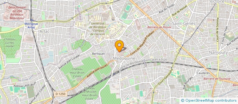 localisation de l'entreprise MONSIEUR HASSANE SEBSOUB  BORDEAUX