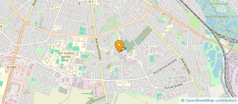 localisation de l'entreprise MONSIEUR HASSANE SORROR à AMIENS