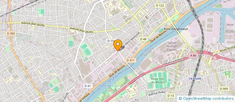 localisation de l'entreprise MONSIEUR HASSANE YASSAR  ARGENTEUIL