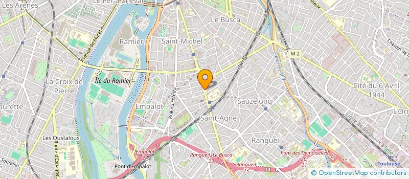 localisation de l'entreprise MONSIEUR HASSANE ZAOUI à TOULOUSE