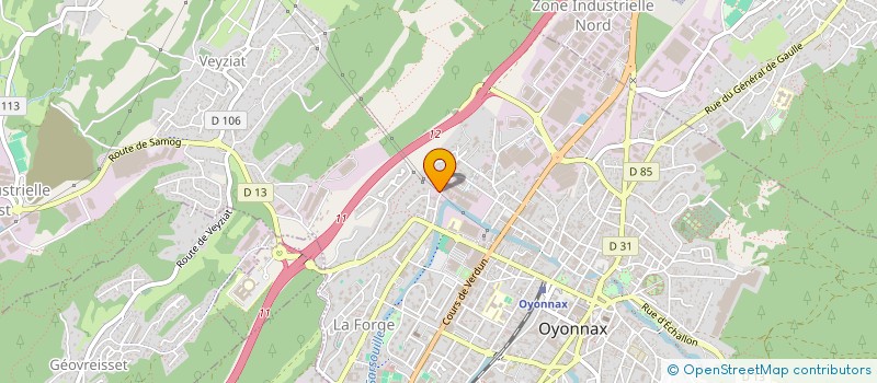 localisation de l'entreprise MONSIEUR HASSANE ZOUIN à OYONNAX