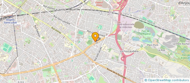 localisation de l'entreprise MONSIEUR HASSANI BOINA à ANGERS