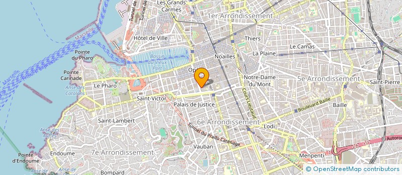 localisation de l'entreprise MONSIEUR HASSANIN ALLAGUI  MARSEILLE