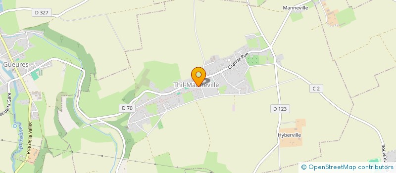 localisation de l'entreprise MONSIEUR HASSEIN-FOUAD CHAFFAR AIFA  THIL-MANNEVILLE