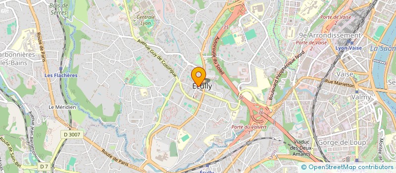 localisation de l'entreprise MONSIEUR HASSEN ABROUGUI  ECULLY