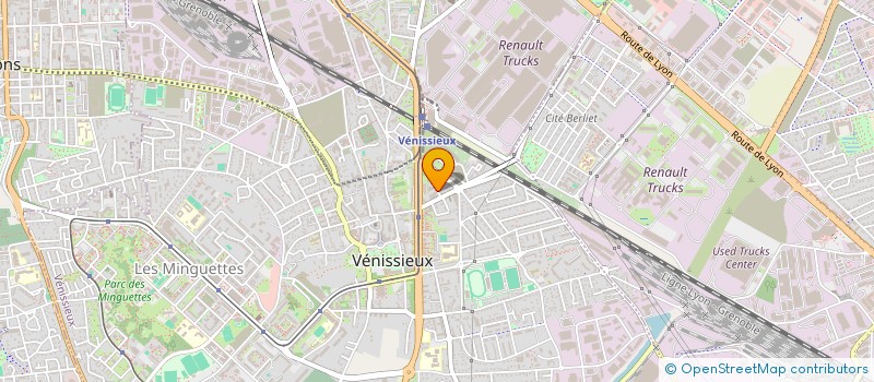 localisation de l'entreprise MONSIEUR HASSEN ACHACH  VENISSIEUX