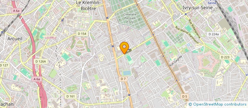 localisation de l'entreprise MONSIEUR HASSEN ALOUI  VILLEJUIF