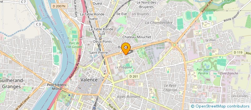 localisation de l'entreprise MONSIEUR HASSEN ALOUI  VALENCE