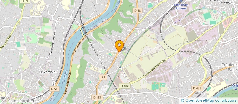 localisation de l'entreprise MONSIEUR HASSEN ATRI  CALUIRE-ET-CUIRE