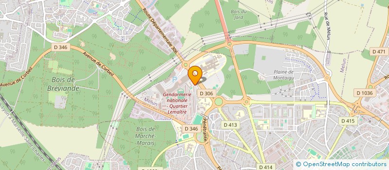 localisation de l'entreprise MONSIEUR HASSEN AZOUGUAGH à MELUN