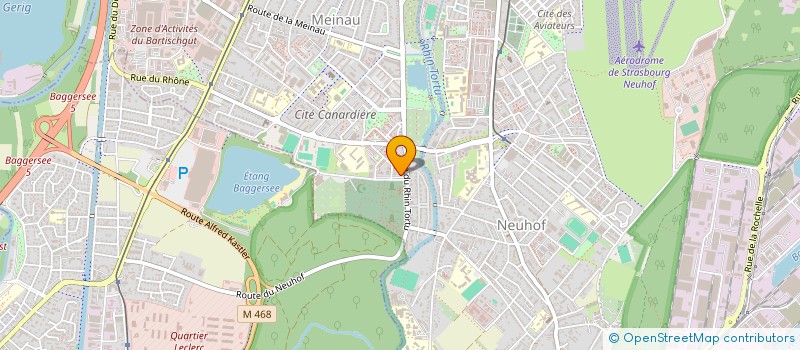 localisation de l'entreprise MONSIEUR HASSEN BAHLOUL à STRASBOURG