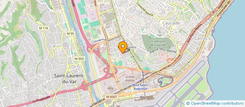 localisation de l'entreprise MONSIEUR HASSEN BELGASMI  NICE