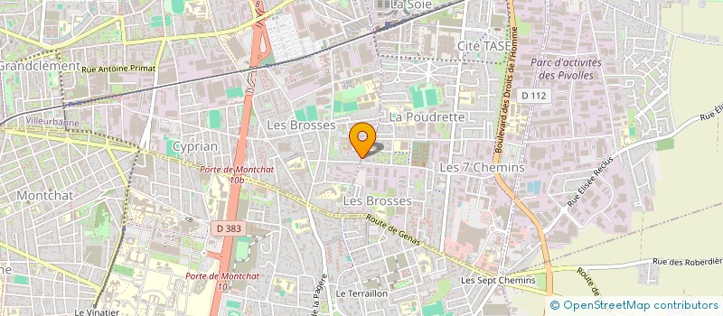 localisation de l'entreprise MONSIEUR HASSEN BEN HELLAL à VILLEURBANNE