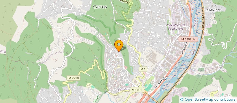 localisation de l'entreprise MONSIEUR HASSEN BEN LETAIEF à CARROS