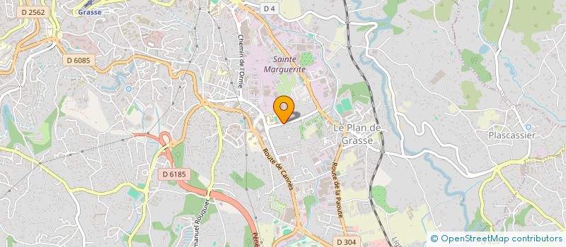 localisation de l'entreprise MONSIEUR HASSEN BEN MOKHTAR ZAABOURI à GRASSE