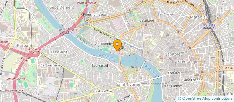 localisation de l'entreprise MONSIEUR HASSEN BEN ROMDHANE  TOULOUSE