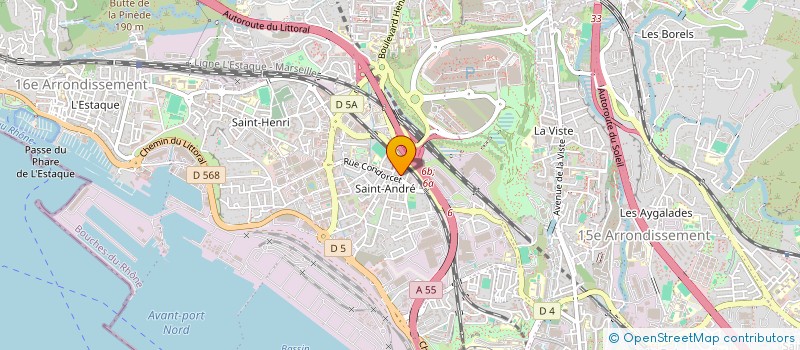 localisation de l'entreprise MONSIEUR HASSEN BENZAIBAK à MARSEILLE