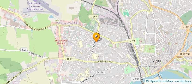 localisation de l'entreprise MONSIEUR HASSEN BOUNIF à NEVERS