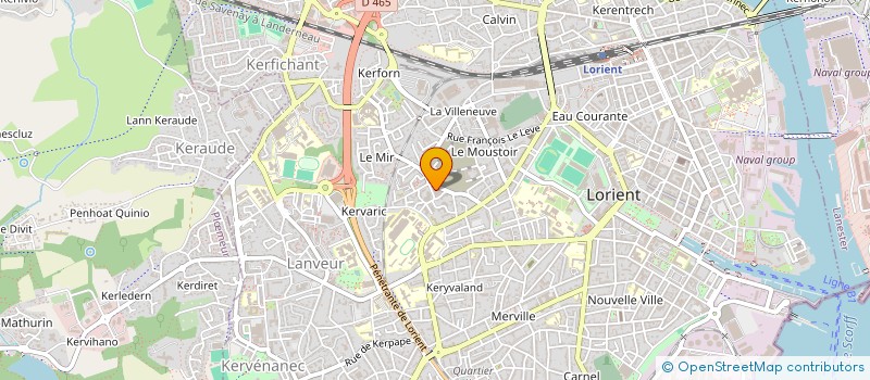 localisation de l'entreprise MONSIEUR HASSEN BOUZAYA  LORIENT