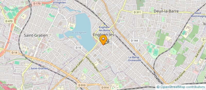 localisation de l'entreprise MONSIEUR HASSEN CHABANE  ENGHIEN-LES-BAINS