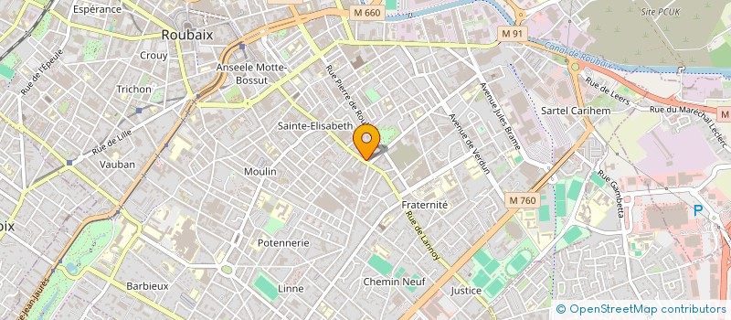 localisation de l'entreprise MONSIEUR HASSEN CHEBLI à ROUBAIX