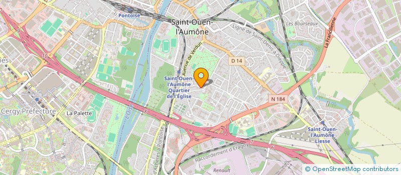 localisation de l'entreprise MONSIEUR HASSEN DEHAIRI à SAINT-OUEN-L'AUMONE