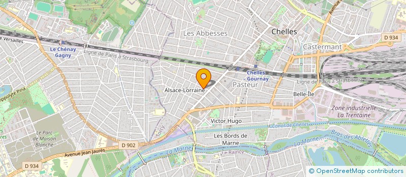 localisation de l'entreprise MONSIEUR HASSEN EL MEZIANI à CHELLES