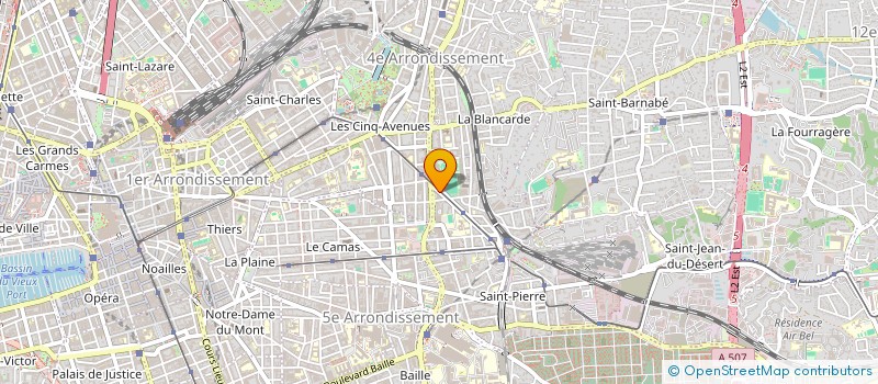 localisation de l'entreprise MONSIEUR HASSEN ELLOUZE à MARSEILLE 4EME