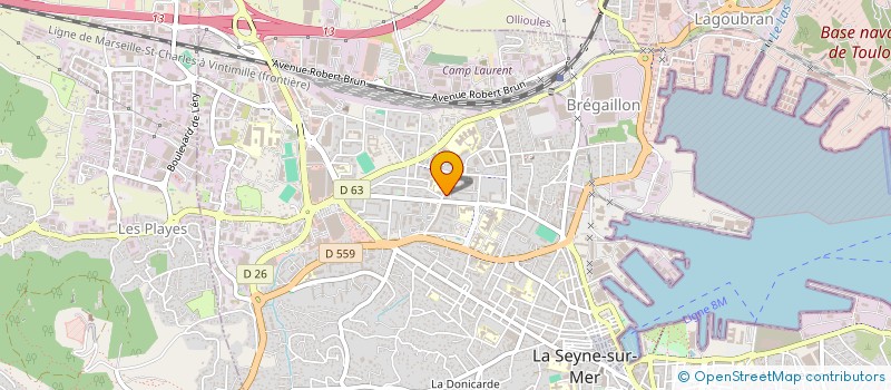 localisation de l'entreprise MONSIEUR HASSEN GHAMMOURI  LA SEYNE-SUR-MER