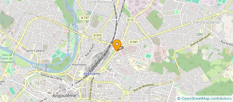 localisation de l'entreprise MONSIEUR HASSEN GHEDIR à ANGOULEME