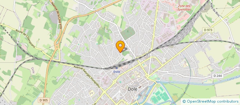 localisation de l'entreprise MONSIEUR HASSEN GZARA à DOLE