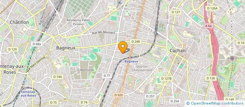 localisation de l'entreprise MONSIEUR HASSEN HELAL à BAGNEUX