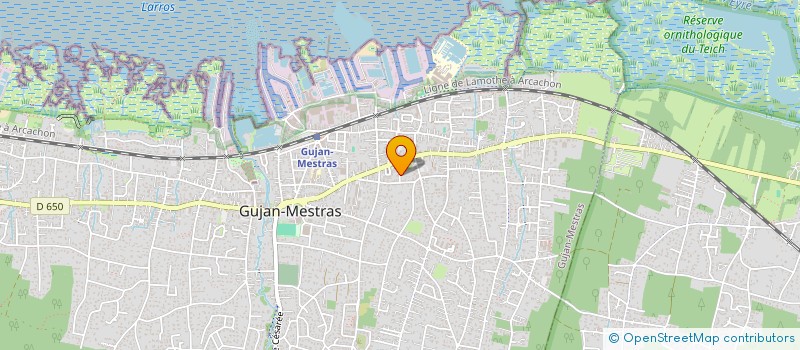 localisation de l'entreprise MONSIEUR HASSEN KEBDANI  GUJAN-MESTRAS