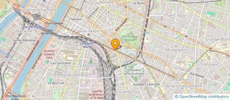 localisation de l'entreprise MONSIEUR HASSEN MEFTAH  LYON