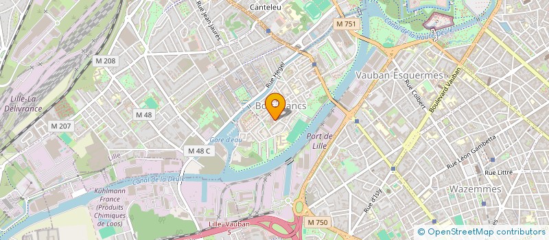 localisation de l'entreprise MONSIEUR HASSEN MOSBAHI  LILLE