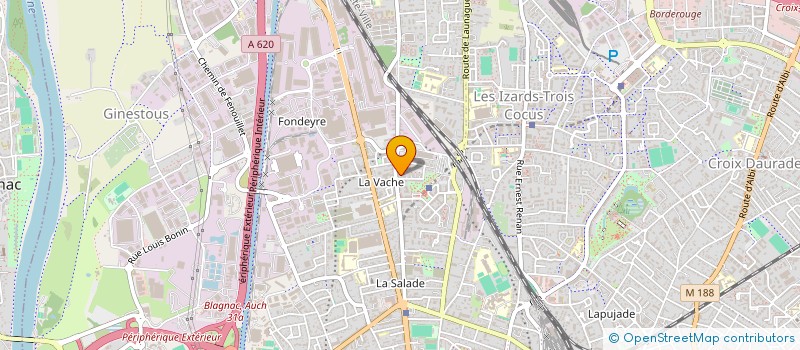 localisation de l'entreprise MONSIEUR HASSEN MOUSSA OMAR à TOULOUSE
