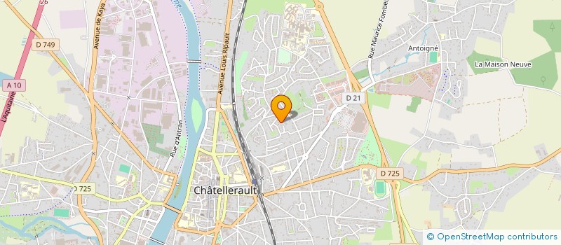 localisation de l'entreprise MONSIEUR HASSEN NEFNAF à CHATELLERAULT
