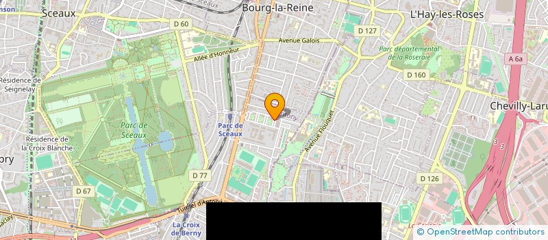 localisation de l'entreprise MONSIEUR HASSEN REBAI  ANTONY