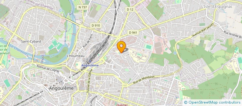 localisation de l'entreprise MONSIEUR HASSEN SAOUDI à ANGOULEME