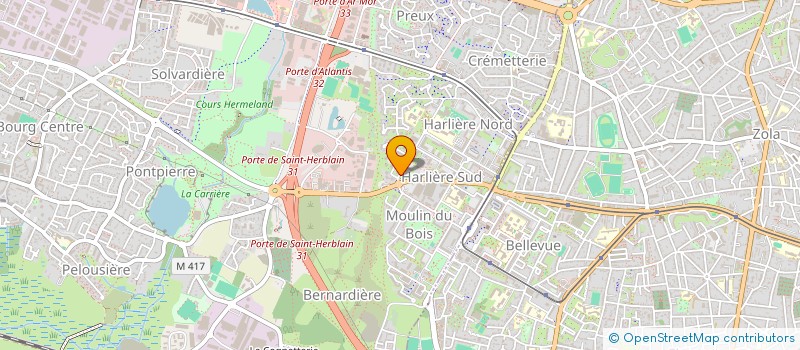 localisation de l'entreprise MONSIEUR HASSEN THAALBI à SAINT-HERBLAIN