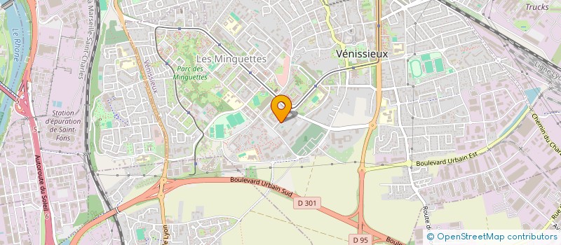 localisation de l'entreprise MONSIEUR HASSEN TRABELSI  VENISSIEUX