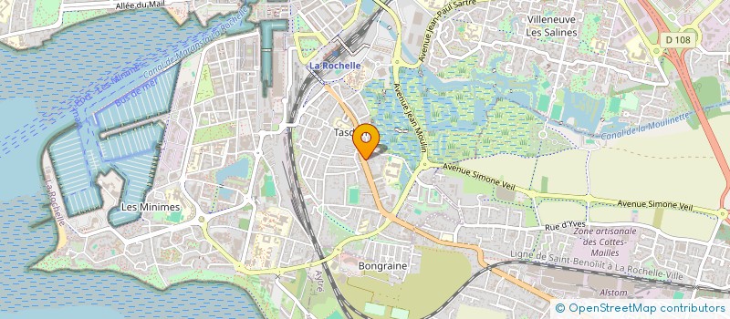 localisation de l'entreprise MONSIEUR HASSEN TRIKI  LA ROCHELLE