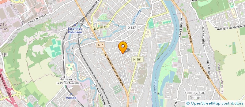 localisation de l'entreprise MONSIEUR HASSEN ZAIED à CORBEIL-ESSONNES